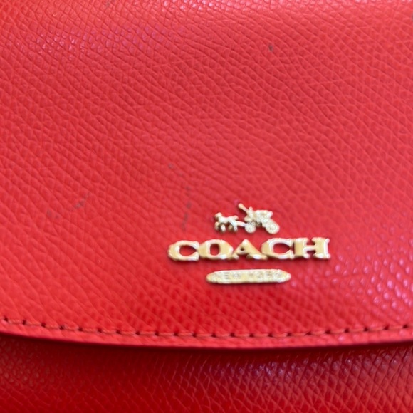 New! COACH watermelon slim envelope wallet! - Picture 10 of 11